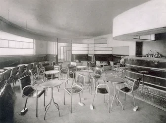 Le Bar Diamand, conçu par Charavel, Melendes et Colombier, années 1920